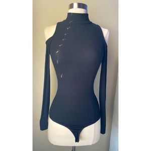 Bebe one-piece long sleeve top, size XS